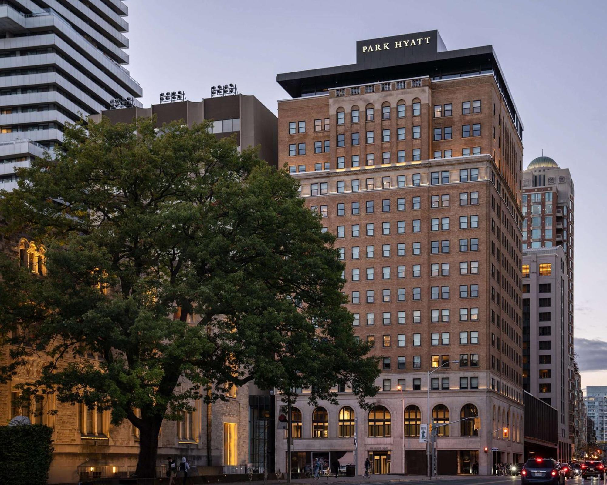 Hotel Park Hyatt Toronto Exterior foto